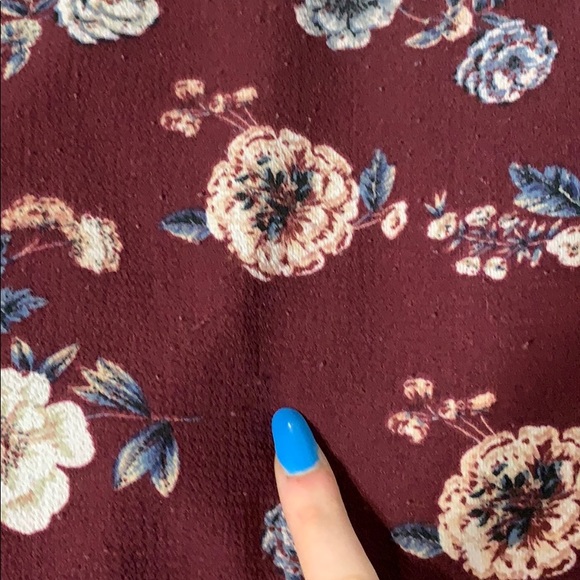 Floral long sleeve top - Picture 4 of 5